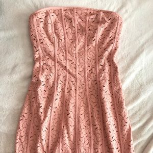 Urban outfitters blush pink lace dress NWT - S